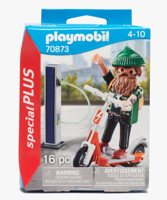 Jeu figurine et trottinette - Playmobil  vue1 - AUTRES MARQUES - GEMO