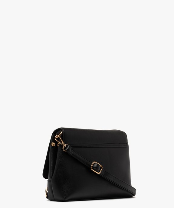 Sac à bandoulière avec détails métalliques femme vue2 - GEMO (ACCESS) - GEMO