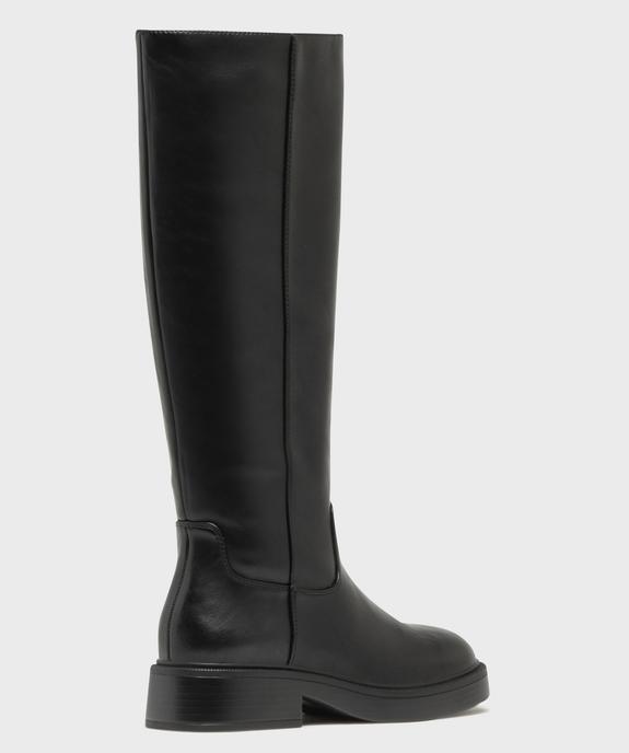 Bottes cavalières avec épaisse semelle femme - Follow Me vue4 - FOLLOW ME - GEMO
