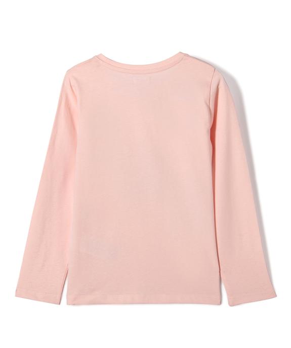 Tee-shirt à manches longues avec inscription fille vue3 - PREMIER PRIX BY GEMO - GEMO