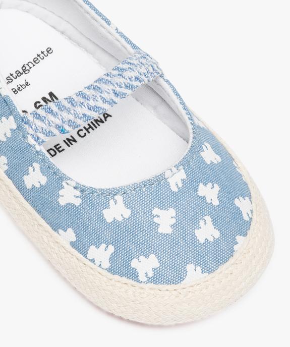 Chaussons de naissance bébé fille toile - LuluCastagnette vue6 - LULUCASTAGNETTE - GEMO