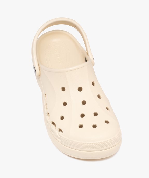 Sabots souples femme à semelle plateforme et dessus perforé Bayaband - Crocs vue5 - CROCS - GEMO