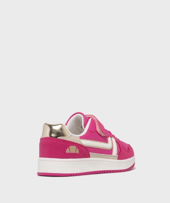 Baskets basses avec fermeture scratch fille - Ellesse vue4 - ELLESSE - GEMO