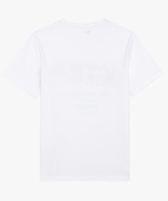 Tee-shirt garçon imprimé à manches courtes vue2 - GEMO (JUNIOR) - GEMO