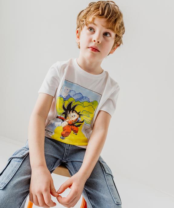 Tee-shirt à manches courtes motif manga garçon - Dragon Ball Z vue1 - DRAGON BALL Z - GEMO