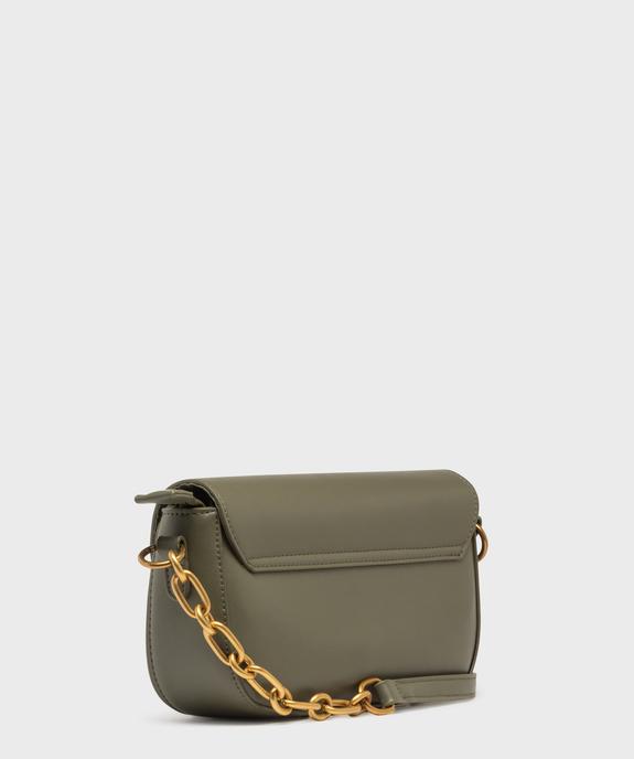 Sac à rabat avec bandoulière porté épaule femme vue3 - GEMO (ACCESS) - GEMO