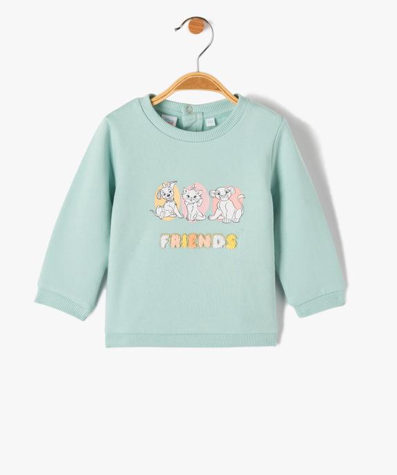 Sweat bébé en jersey molletonné imprimé - Disney vue1 - DISNEY BABY - GEMO