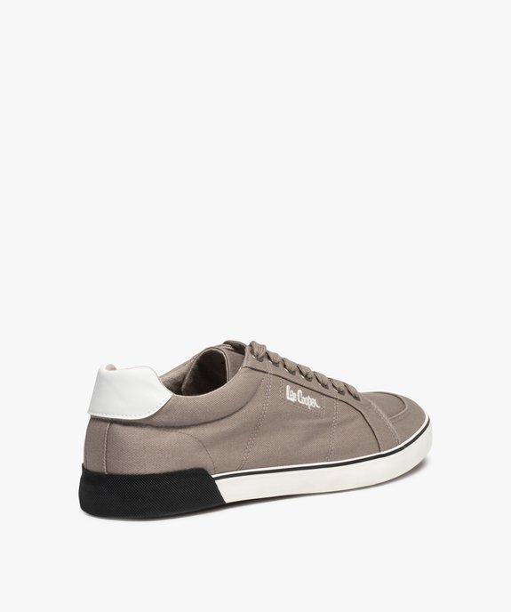 Baskets homme en toile à lacets – Lee Cooper Valmont vue4 - LEE COOPER - GEMO