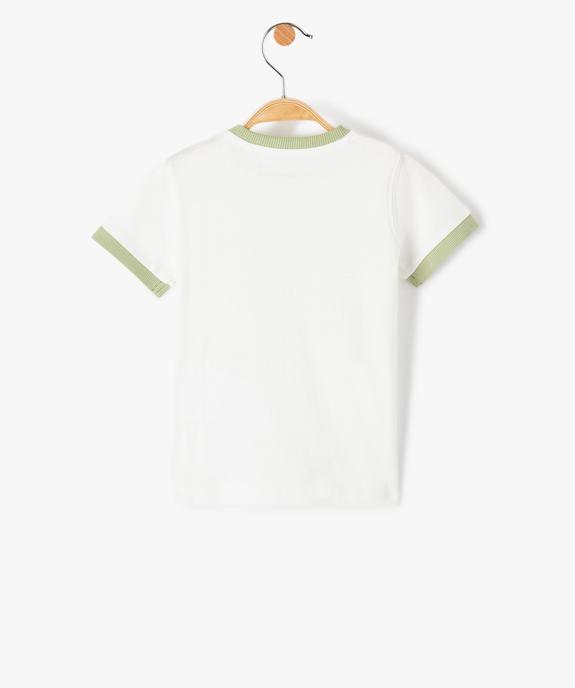 Tee-shirt bébé garçon à motif caméléon vue3 - GEMO(BEBE DEBT) - GEMO