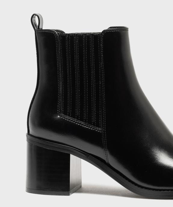 Boots santiags à talon et bout pointu femme vue6 - FOLLOW ME G4G - GEMO