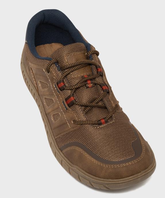 Baskets esprit jogger bi-matières homme - Relife vue5 - RELIFE - GEMO