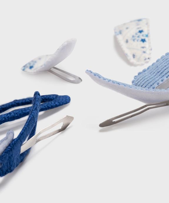 Pinces pour les cheveux fille à clipper (lot de 6) - LuluCastagnette vue2 - LULU CASTAGNETT - GEMO