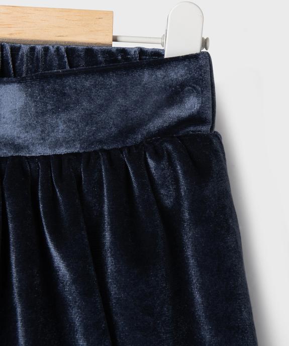 Jupe ballon en velours bébé fille vue2 - GEMO(BEBE DEBT) - GEMO