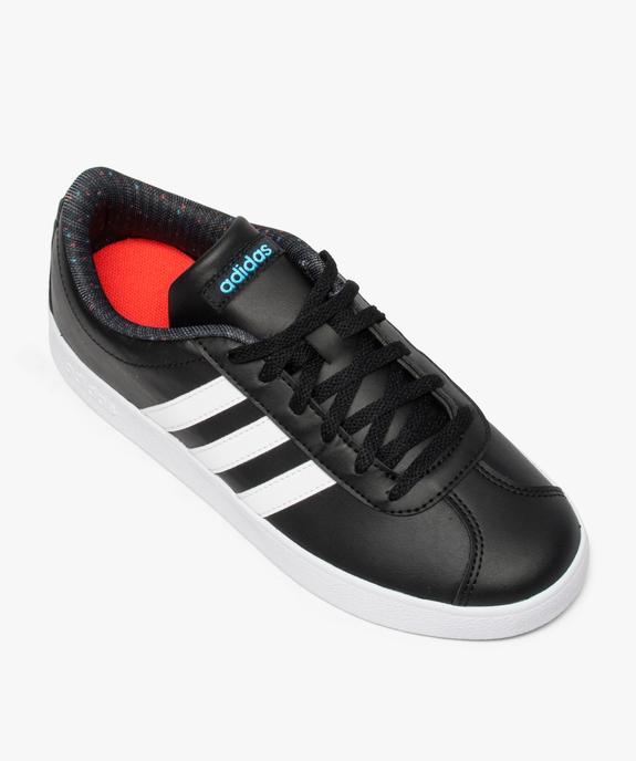 Tennis basse lacée à bandes contrastantes - Adidas Gazelle VL Court vue5 - ADIDAS - GEMO