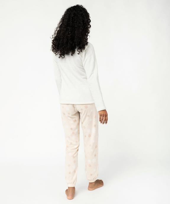 Pyjama doux spécial Noël femme vue5 - GEMO(HOMWR FEM) - GEMO