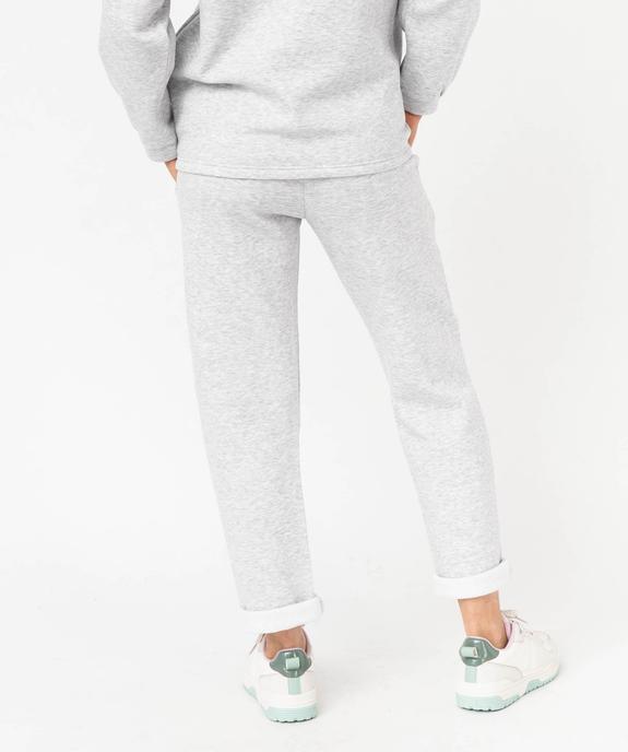 Pantalon de jogging femme spécial maternité vue3 - GEMO (MATER) - GEMO