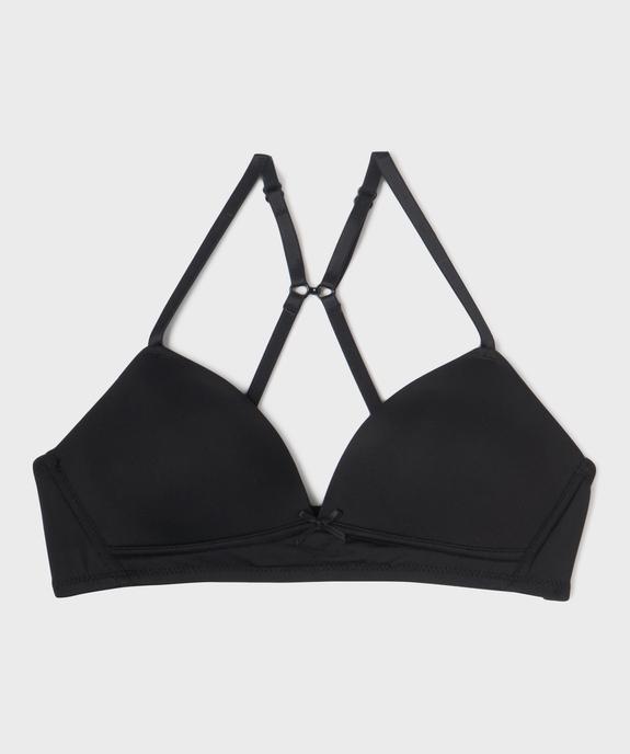 Soutien-gorge avec bonnets paddés et bretelles multipositions fille vue1 - GEMO (JUNIOR) - GEMO