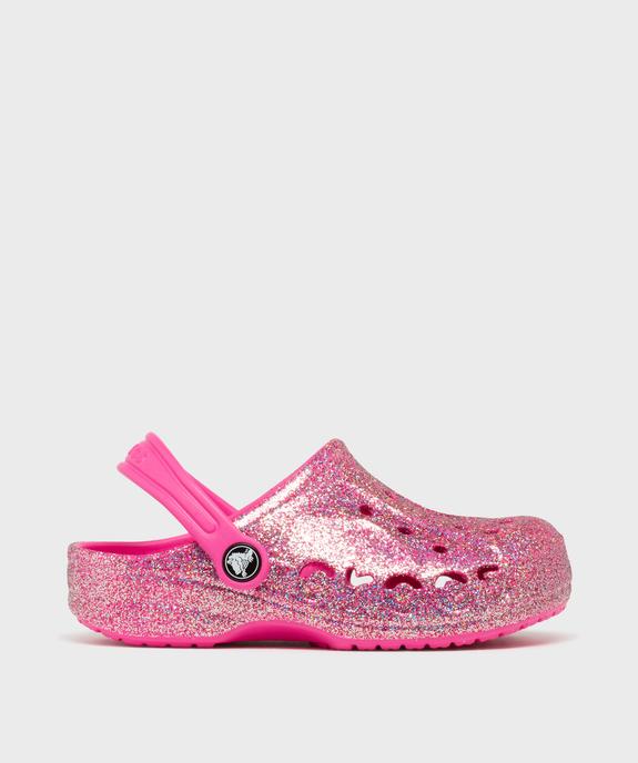 Sabots souples pailletés dessus perforé fille - Crocs vue1 - CROCS - GEMO
