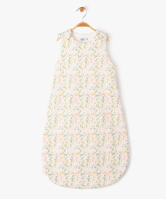 Gigoteuse en jersey TOG 2 à motifs fleuris bébé fille vue1 - GEMO 4G BEBE - GEMO