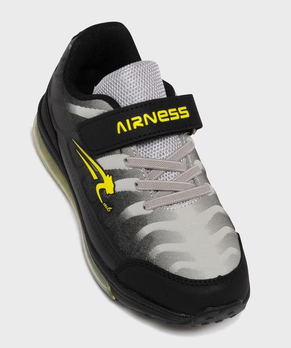 Baskets bicolores avec semelle à bulle d’air garçon - Airness vue5 - AIRNESS - GEMO