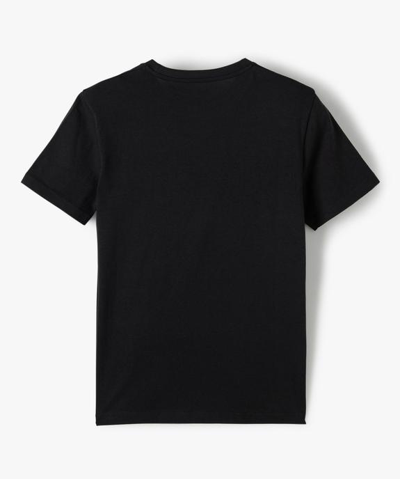 Tee-shirt garçon à manches courtes avec motif surf vue3 - GEMO (JUNIOR) - GEMO