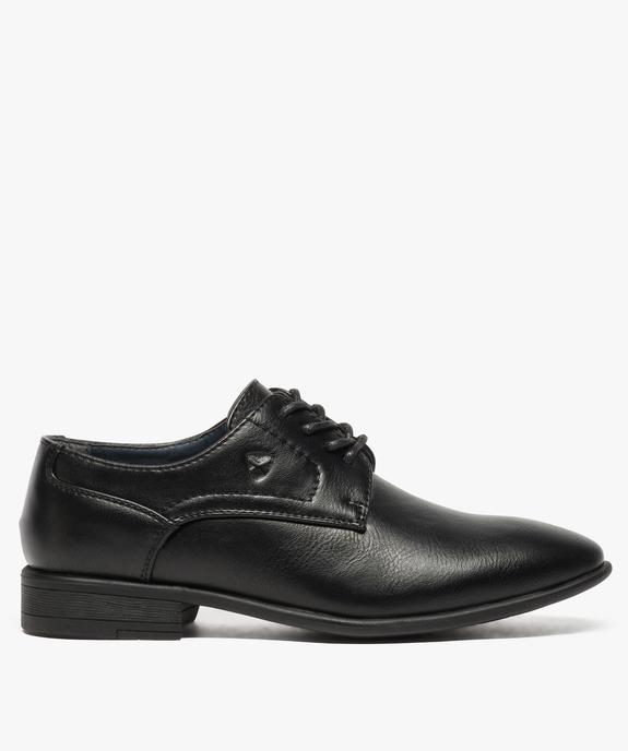 Derbies garçon unies à lacets vue1 - GEMO (ENFANT) - GEMO