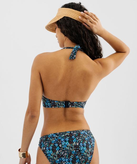 Haut de maillot de bain triangle avec mousses amovibles femme vue2 - GEMO (PLAGE) - GEMO