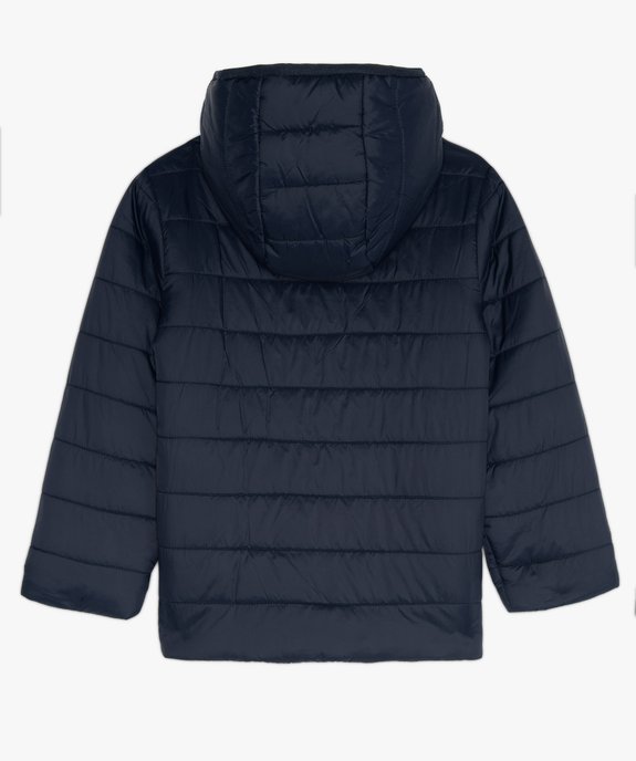 Doudoune légère à capuche garçon vue5 - GEMO 4G GARCON - GEMO