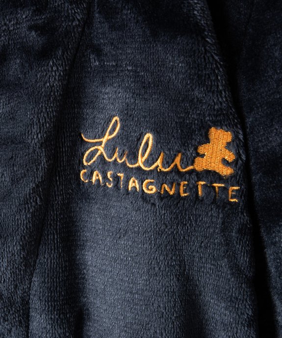 Robe de chambre enfant avec capuche chaude - LuluCastagnette vue2 - LULUCASTAGNETTE - GEMO