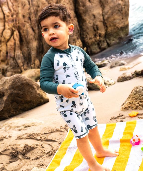 Maillot de bain combinaison motifs marins bébé garçon vue5 - GEMO(BEBE DEBT) - GEMO