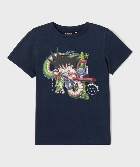 Tee-shirt manches courtes motif manga garçon - Dragon Ball vue1 - DRAGON BALL Z - GEMO