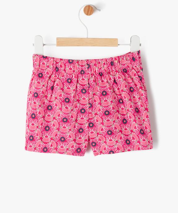 Jupe-short imprimé à volant bébé fille vue3 - GEMO(BEBE DEBT) - GEMO