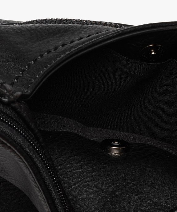 Sac besace multipoche souple femme vue4 - GEMO (ACCESS) - GEMO