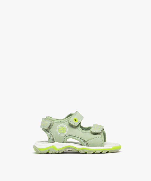 Sandales sport à brides scratch bébé garçon vue1 - BUGGY GEMO FOR GOOD - GEMO