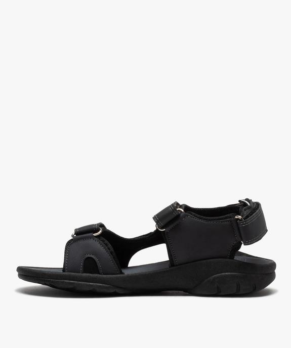 Sandales sport garçon à brides scratch vue3 - SANS MARQUE - GEMO