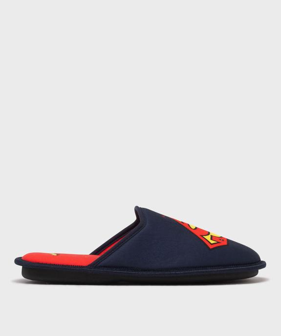 Chaussons mules imprimés homme - Superman vue1 - SUPERMAN - GEMO