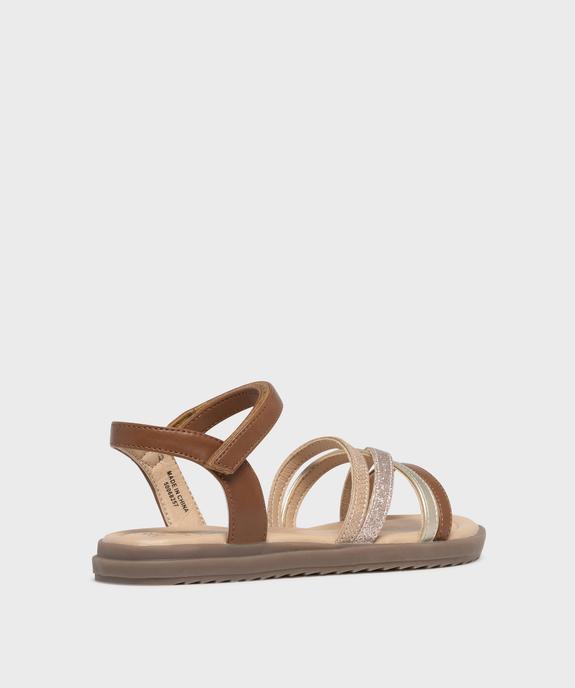 Sandales à brides fermeture scratch fille - Lovely Wings vue4 - LOVELY WINGS - GEMO