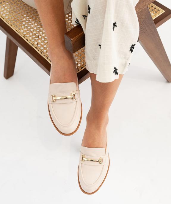 Mocassins irisés à bout amande et semelle sport femme vue1 - VALENTINA BALDA - GEMO