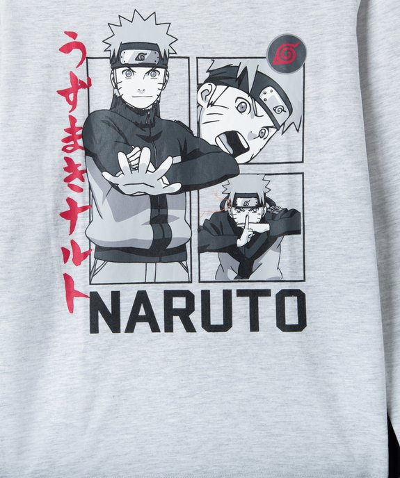 Pyjama garçon jersey imprimé - Naruto vue2 - NARUTO - GEMO