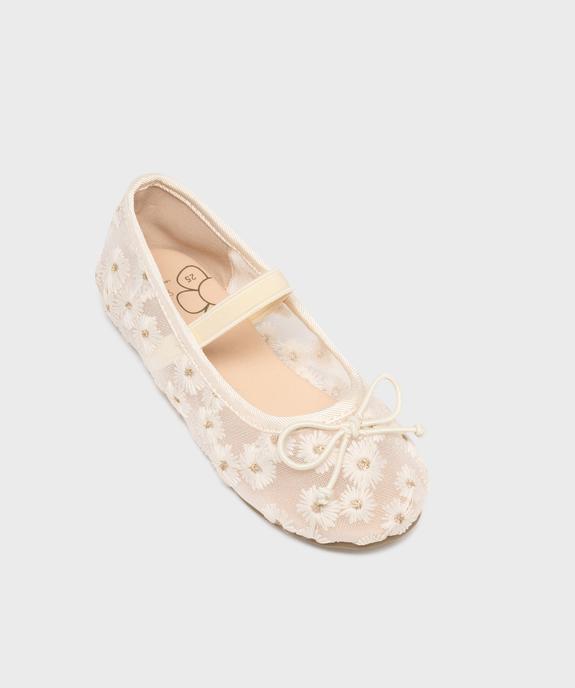 Ballerines en toile à motifs fleuris fille - Lovely Wings vue5 - LOVELY WINGS - GEMO