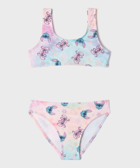 Maillot de bain 2 pièces à motif Stitch fille - Disney vue1 - LILO & STITCH - GEMO