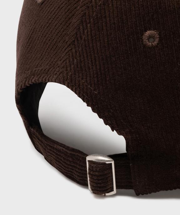 Casquette en velours côtelé femme vue2 - GEMO (ACCESS) - GEMO