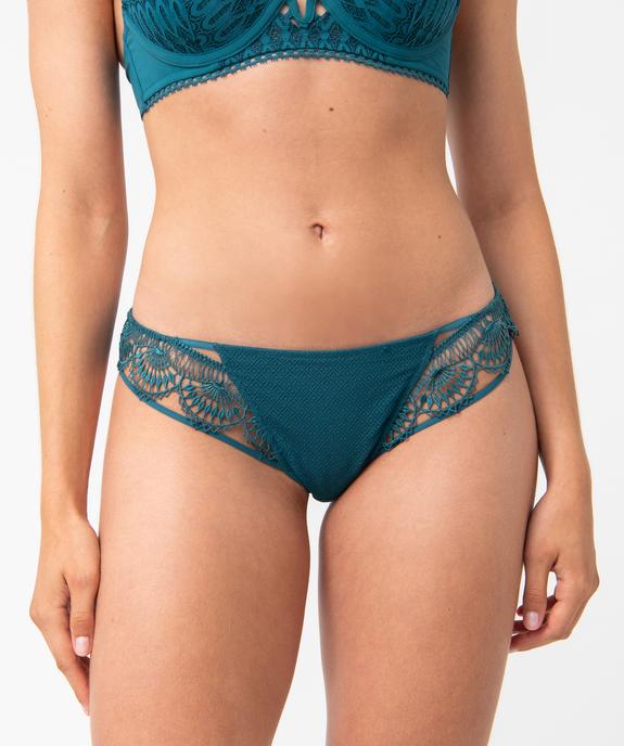 Tanga femme en dentelle vue1 - GEMO(HOMWR FEM) - GEMO