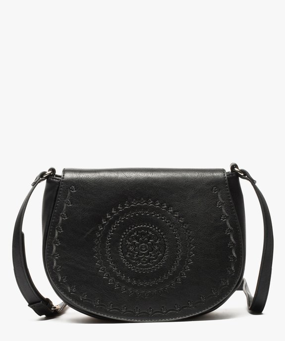 Sac à main forme besace  vue1 - GEMO (ACCESS) - GEMO