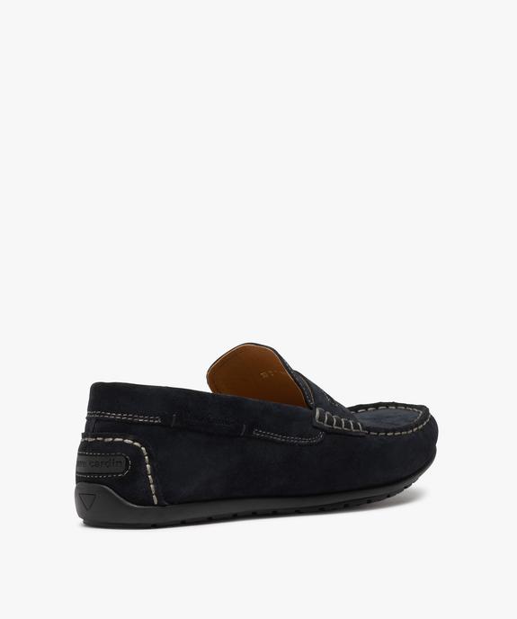 Mocassins homme unis en cuir – Pierre Cardin vue4 - PIERRE CARDIN D - GEMO