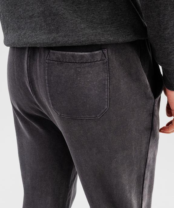 Pantalon de jogging avec intérieur bouclette homme vue5 - GEMO (HOMME) - GEMO
