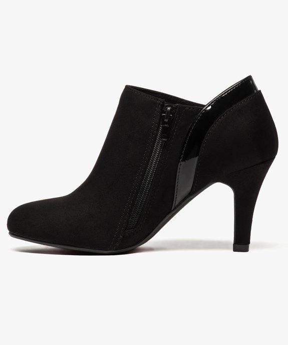 Low-boots femme à talon haut vue3 - GEMO(URBAIN) - GEMO