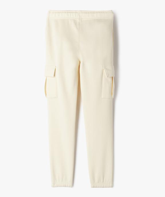 Pantalon de jogging coupe cargo garçon vue4 - GEMO (JUNIOR) - GEMO