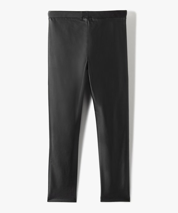 Legging long en matière extensible fille vue4 - GEMO (ENFANT) - GEMO