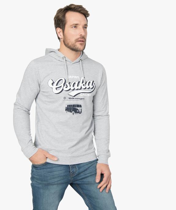 Sweat homme molletonnée à capuche - Volkswagen vue1 - VOLKSWAGEN - GEMO